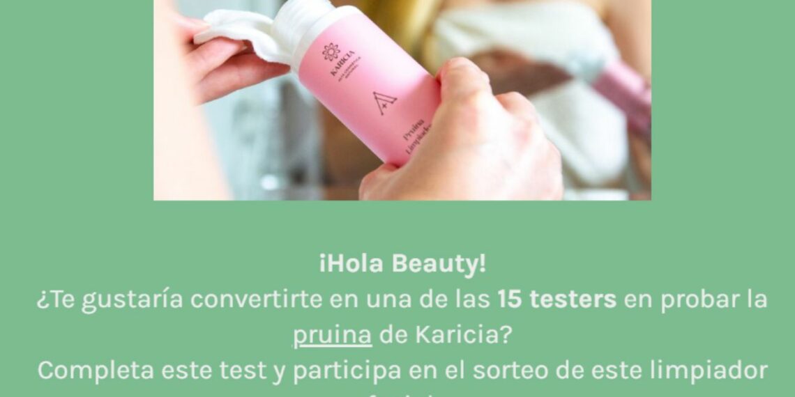 Participa en esta promoción para probar gratis el limpiador facial
