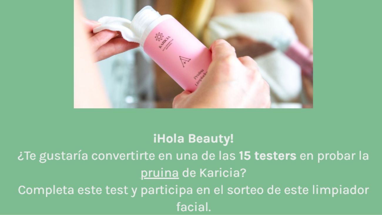 City Beauty Society busca 15 testers para Pruina de Karicia