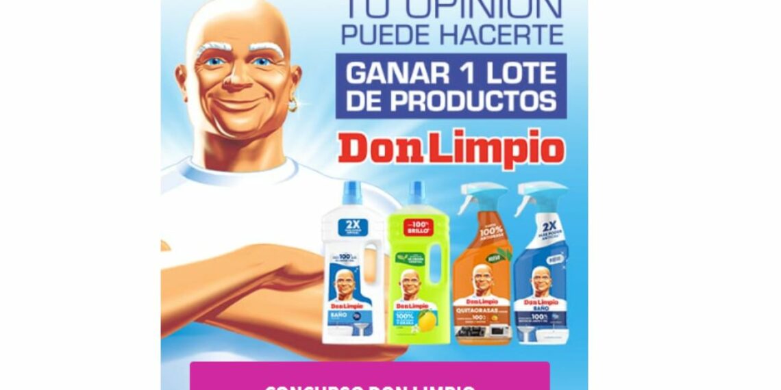 Participa en el concurso de Próxima a Ti  de 20 lotes de Don Limpio