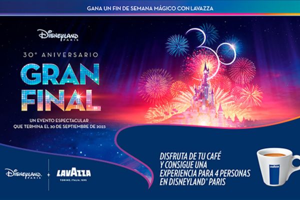 Consigue con Lavazza un fin de semana en DisneyLand Paris para 4 personas