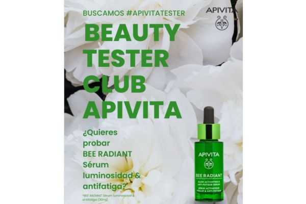 Beauty Tester club busca 30 probadores para Sérum APIVITA