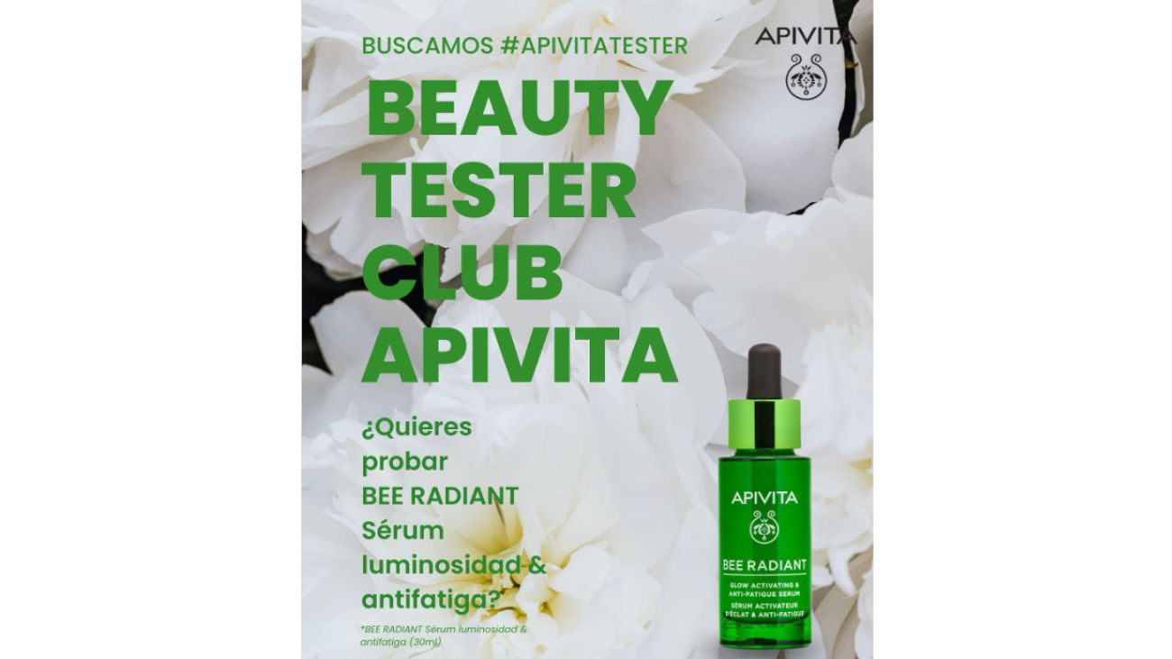 Beauty Tester club busca 30 probadores para Sérum APIVITA