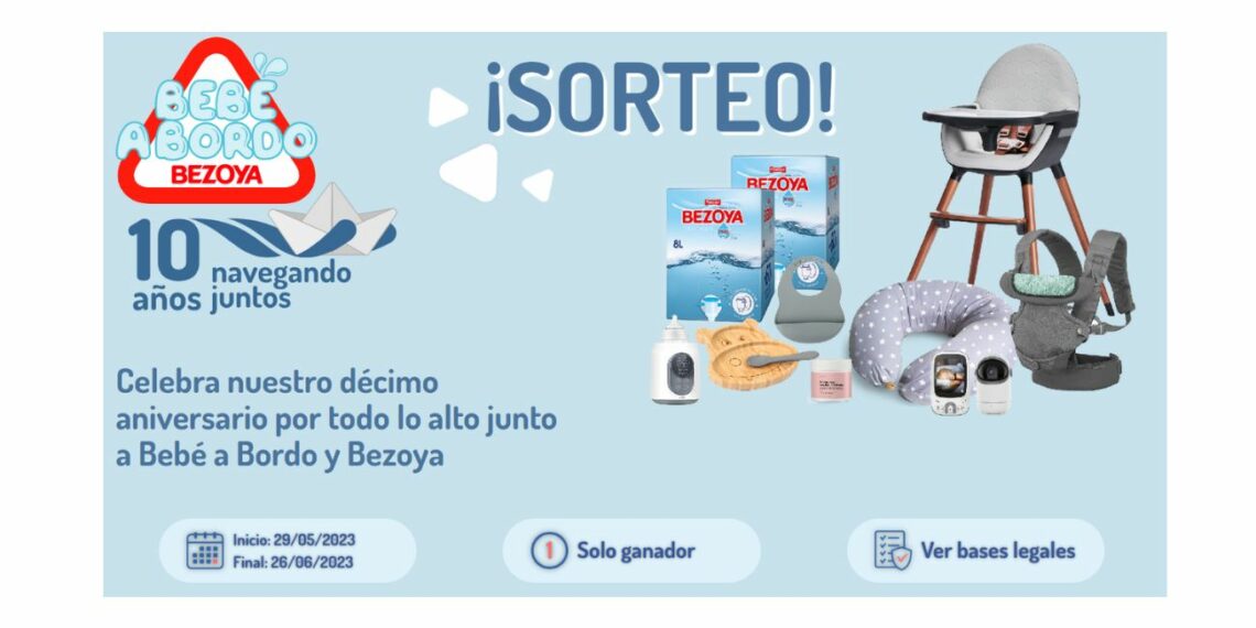 Gran sorteo de Bebé a Bordo y Bezoya