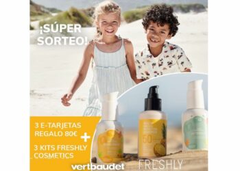 Sorteo de Vertbaudet y Freshly Kids de 3 packs de verano
