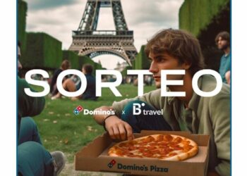 Sorteo viaje de 600 euros y un año de pizzas con Domino's y B travel  