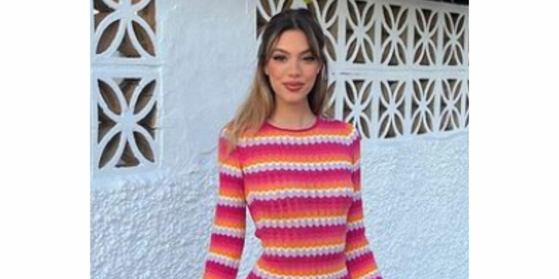 Alejandra Rubio agota el vestido de punto a rayas de Bershka viral en redes que ahora puedes encontrar en Amazon