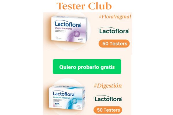 Buscan 100 probadores para Lactoflora de PromoFarma