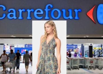 Carrefour tiene un vestido largo estampado pura tendencia veraniega a precio asequible