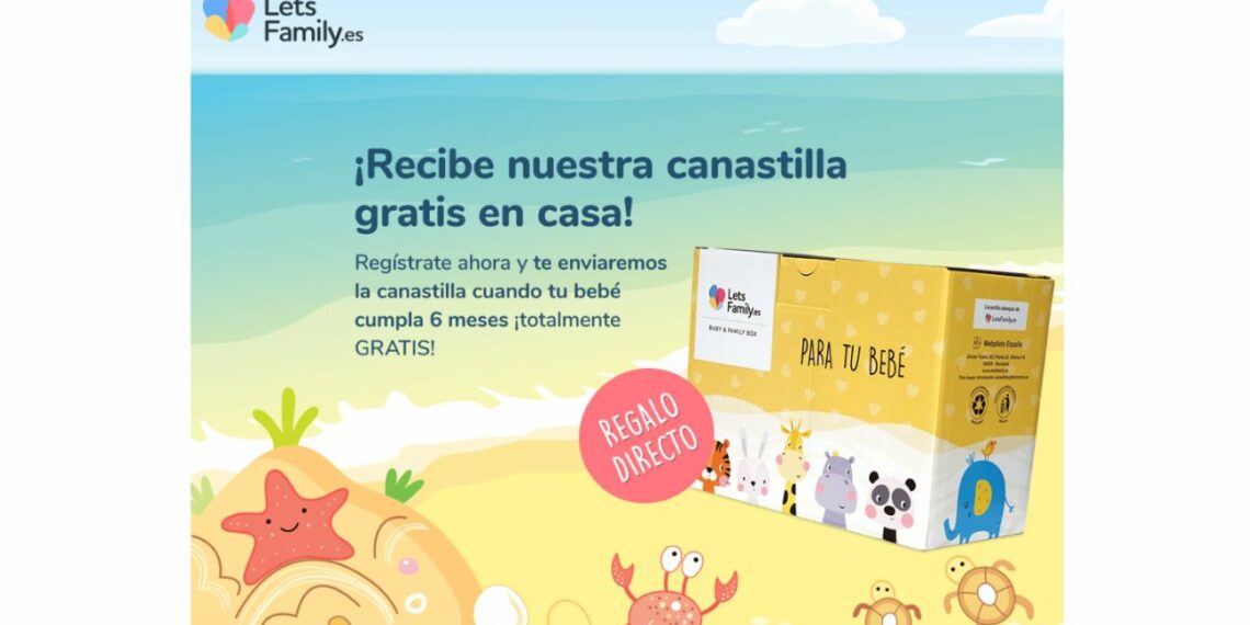 Let's Family regala Canastilla Bebé gratis en casa