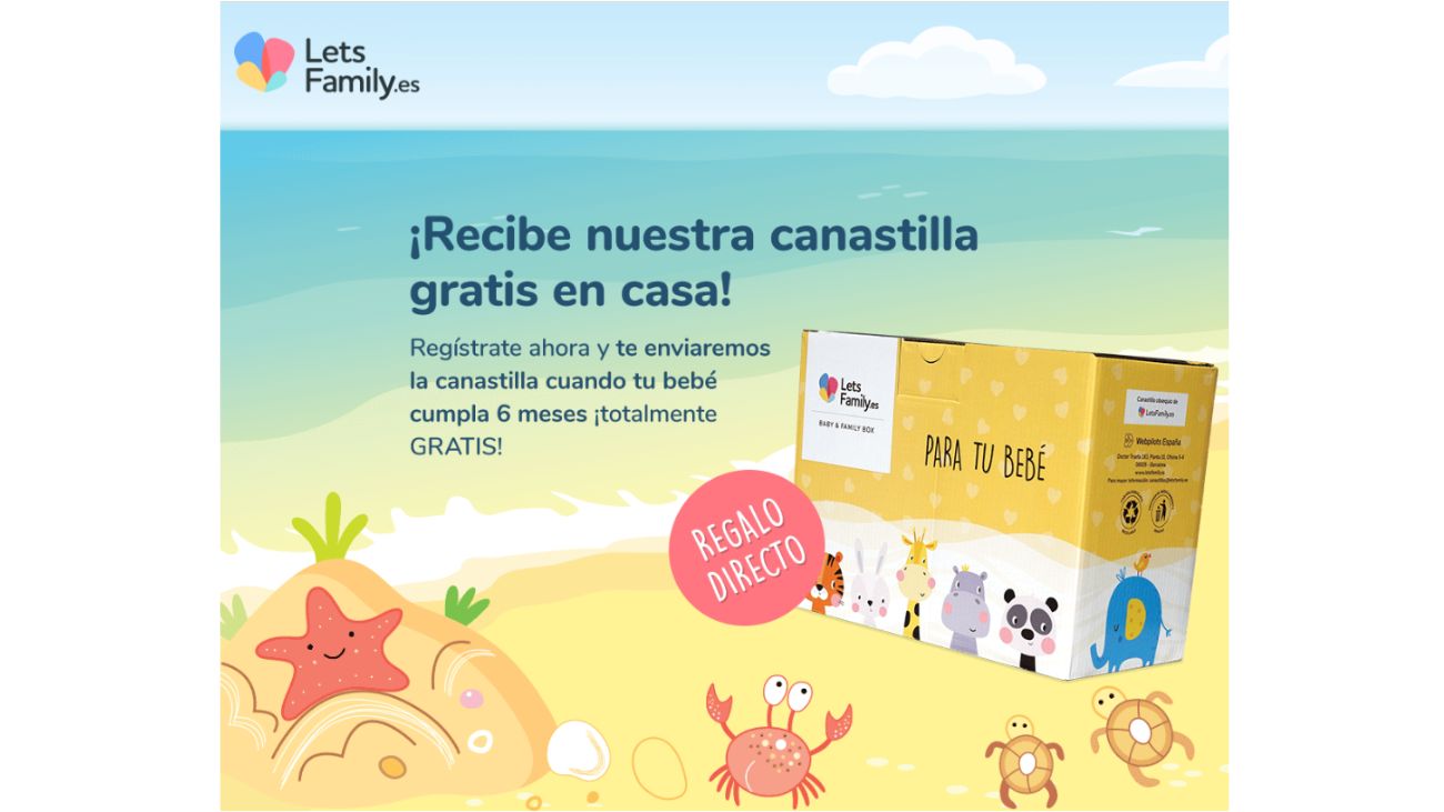 Let’s Family regala Canastilla Bebé gratis en casa