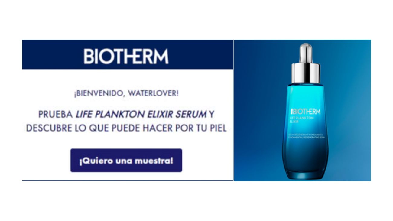 Muestras gratis sérum Life Plankton Elixir de Biotherm
