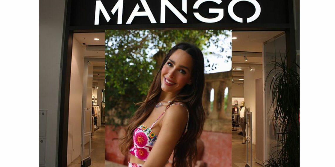 Rocío Osorno marca tendencia con un precioso y colorido conjunto de Mango que arrasa en ventas