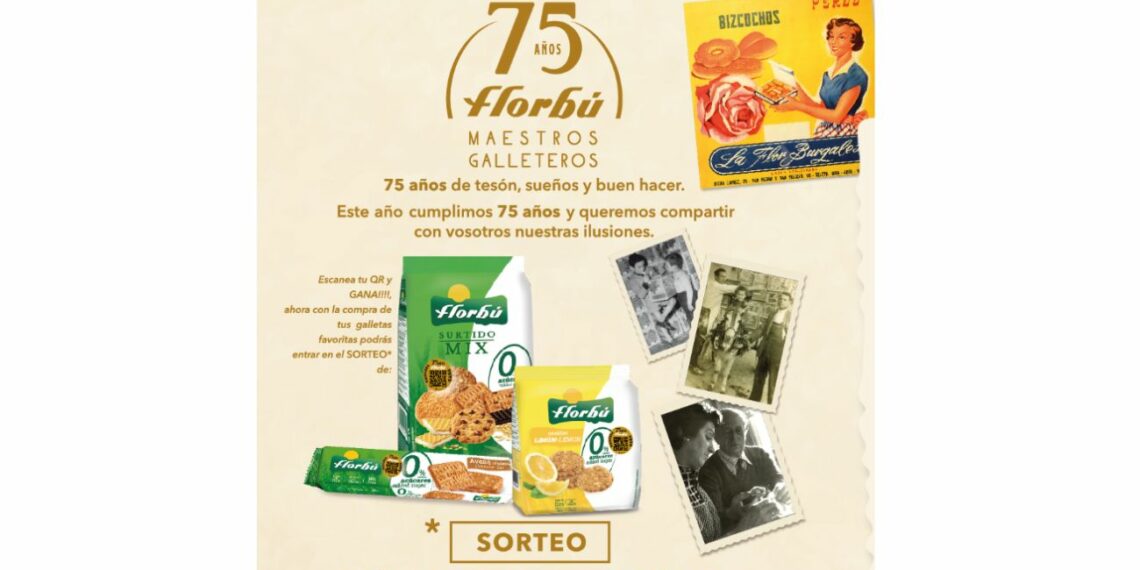Sorteo Florbú 1 año de galletas gratis