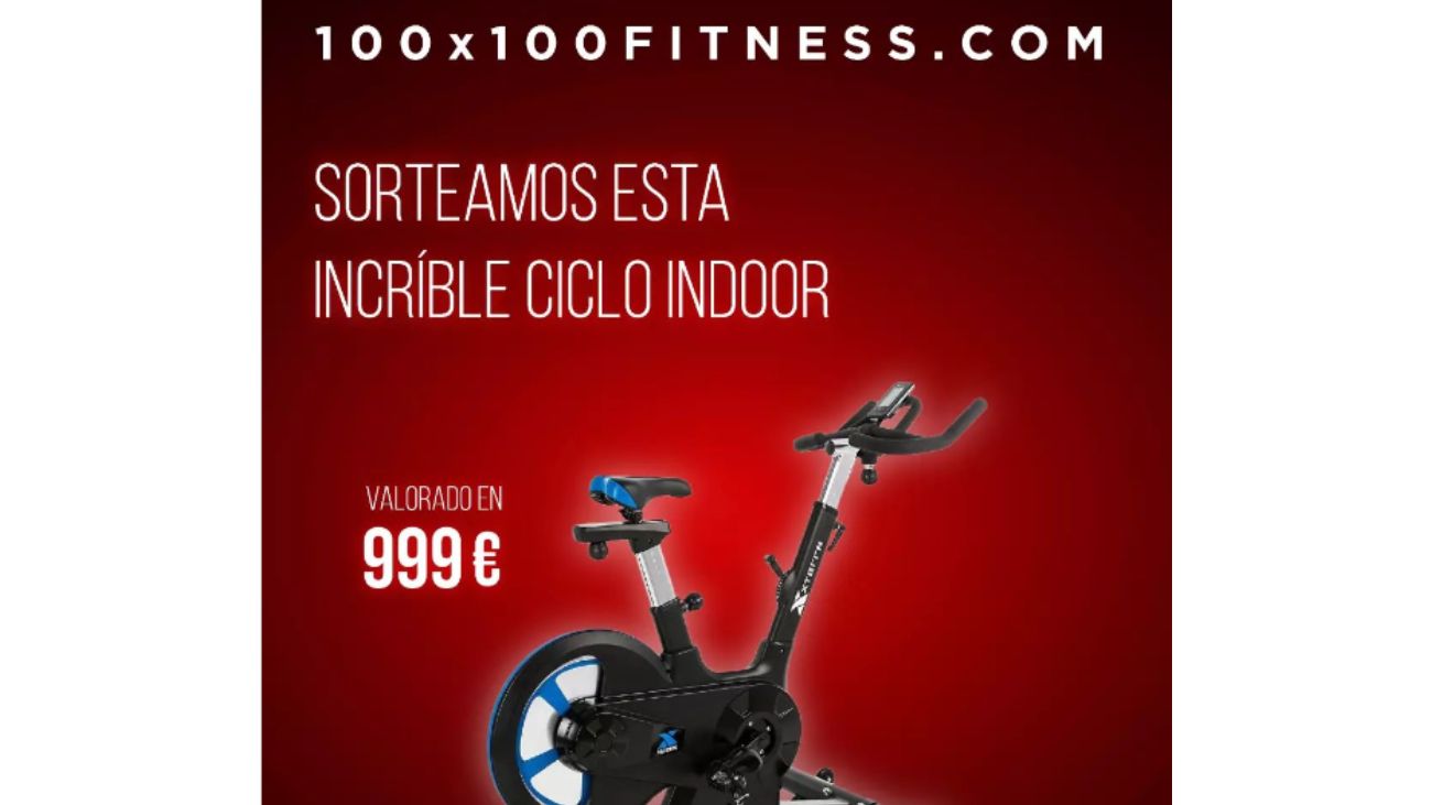 Gana una Bicicleta Ciclo Indoor en el Sorteo 100×100 Fitness