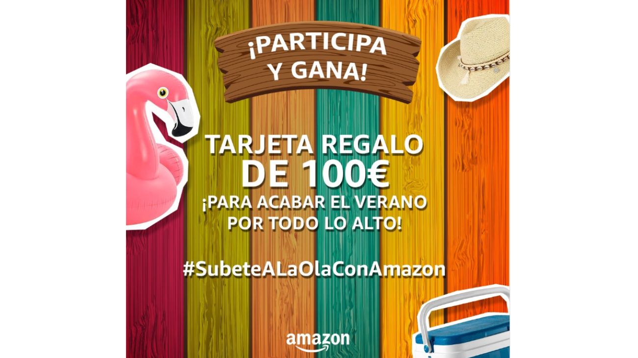 Sorteo Amazon 3 Tarjetas Regalo de 100 euros