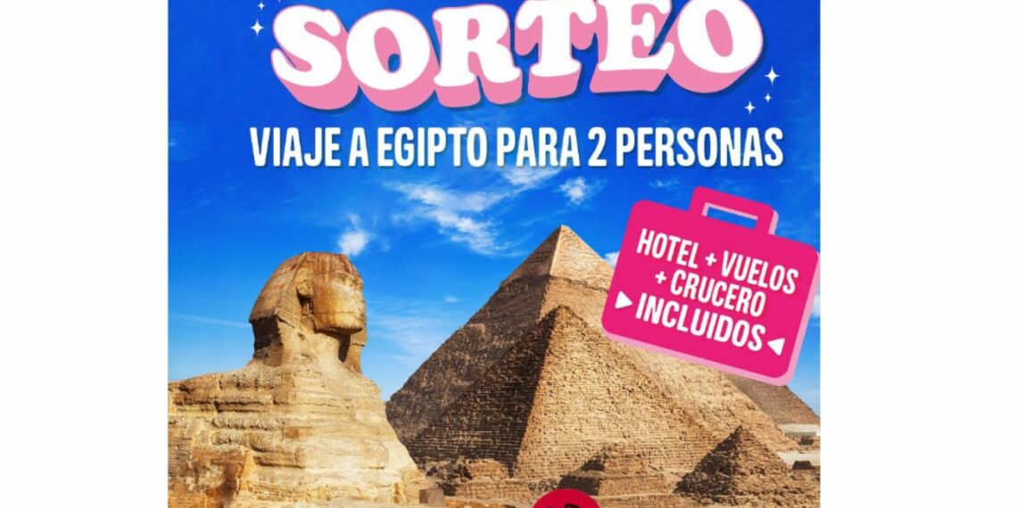 Sorteo Mr. Wonderful 2 viajes a Egipto y un kit valorado en 300 euros