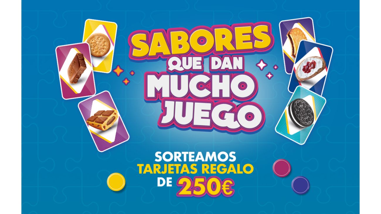 ¡Gana con Mondelez! Participa en el Sorteo de 105 Tarjetas Regalo Mastercard de 250€
