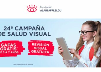 Fundación Alain Afflelou brinda gafas gratis a niños en una iniciativa de impacto