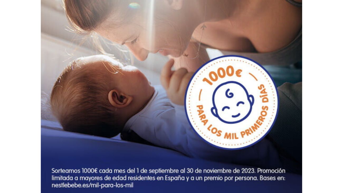 Participa en el sorteo Nestlé Baby and Me y gana 1.000 Euros