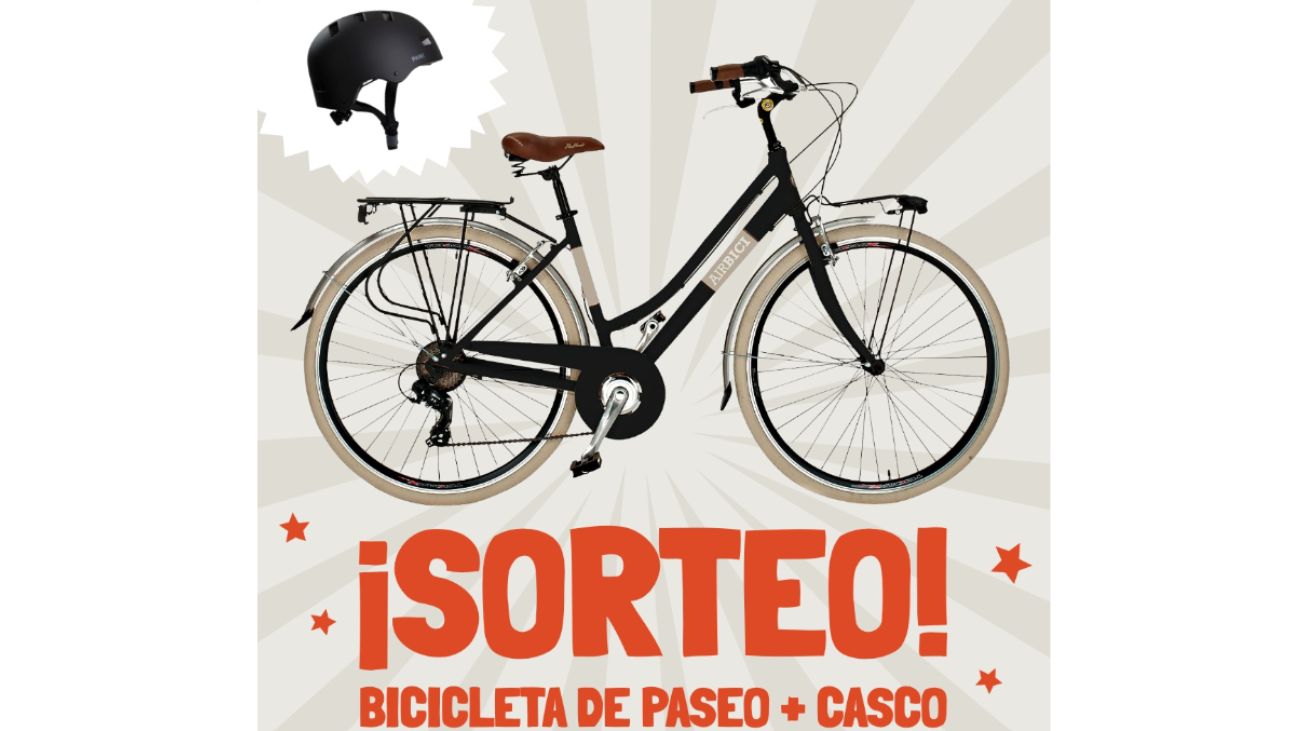 Participa en el sorteo de una bicicleta y casco con Revolugreen