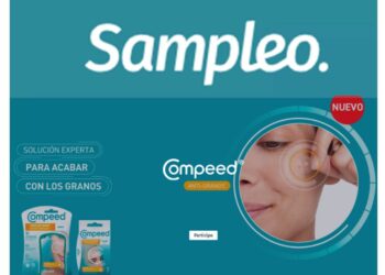 Únete a Sampleo y prueba los parches anti-acné Compeed