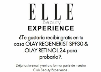 Muestras gratis en casa de Olay con Elle Beauty Experience