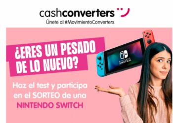 Participa en el sorteo de Cash Converters y gana una Nintendo Switch