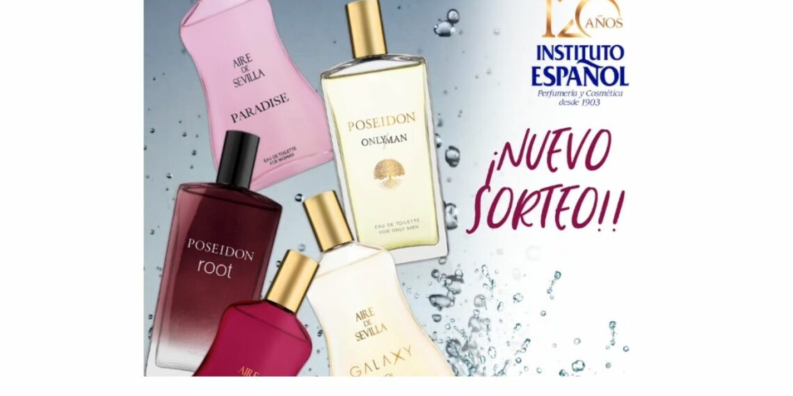 Participa en el sorteo de Instituto Español y gana uno de los 12 packs de perfumes
