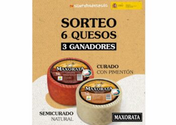  Sorteo de quesos Maxorata: ¡Gana uno de los 3 packs de quesos!