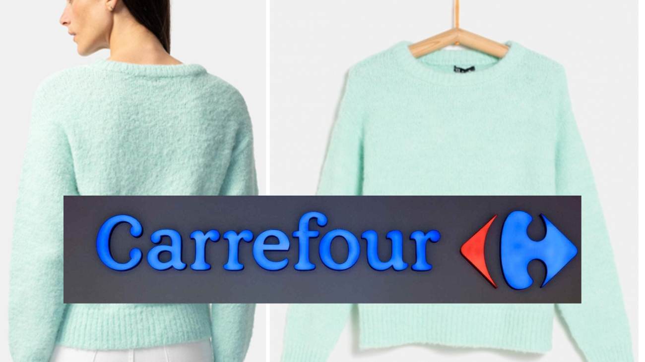 Jersey Mujer TEX: Elegancia low cost de Carrefour en 4 colores