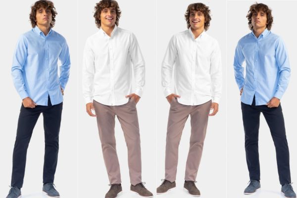  La camisa de primavera versátil y económica para hombres en Carrefour