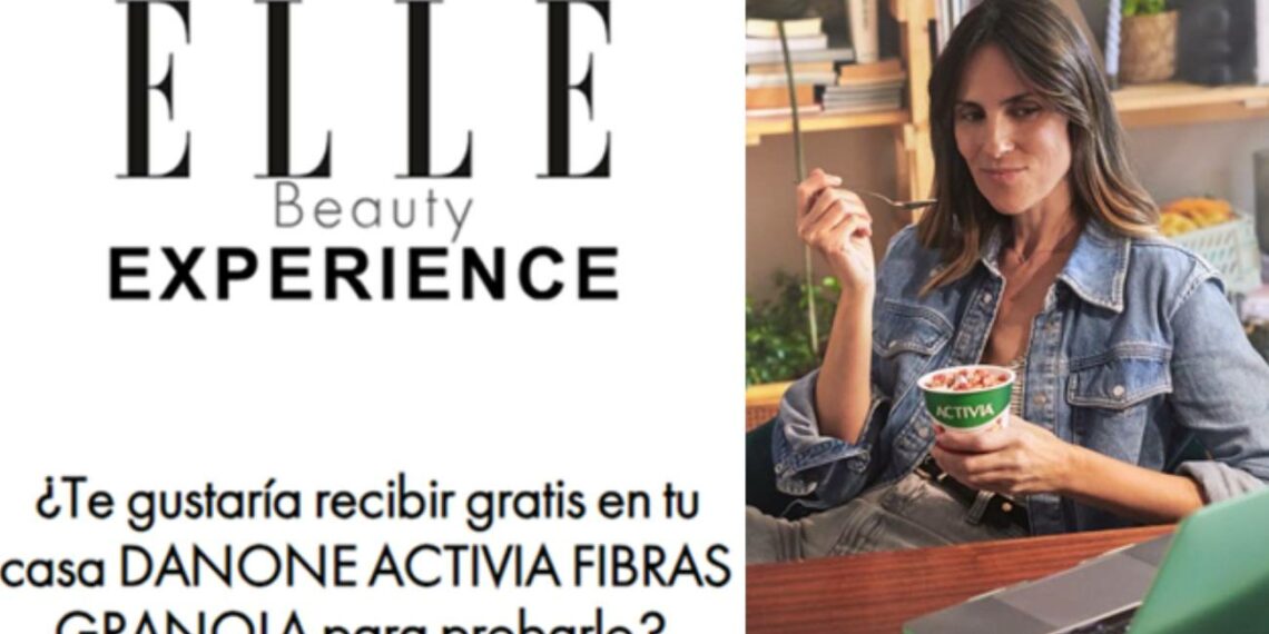 ¡Solicita tu muestra gratis de Danone Activia Fibras Granola con Elle Beauty Experience!