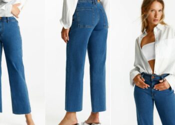 Los jeans straight marine de Lefties una sensación irresistible por solo 15.99 euros