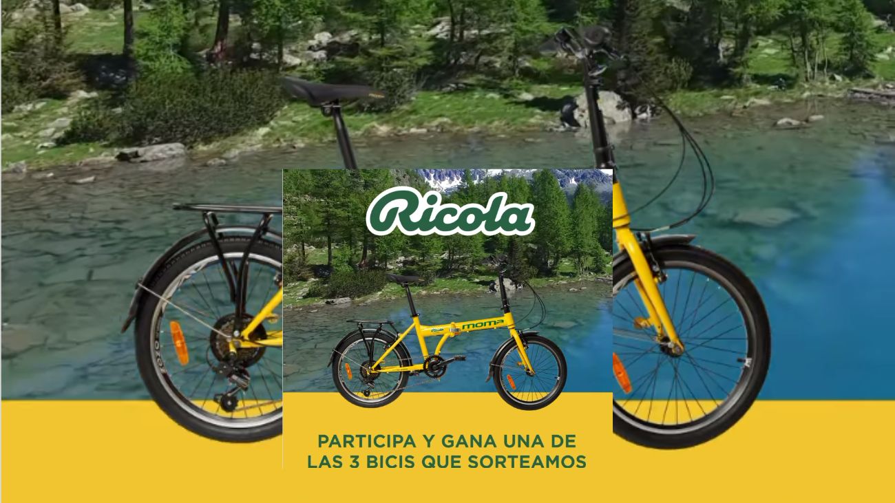 Participa en el sorteo de Ricola y gana una Bicicleta Moma