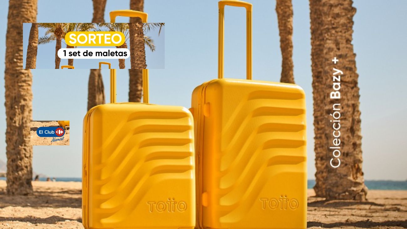 Participa y gana un set de maletas Totto con Carrefour