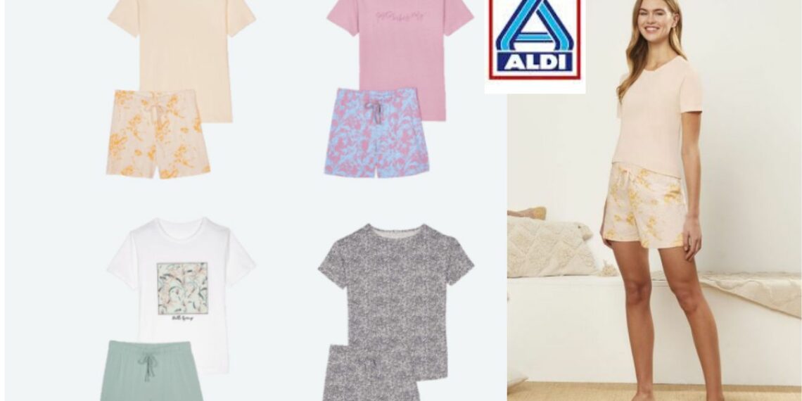 Los nuevos pijamas primaverales de Aldi