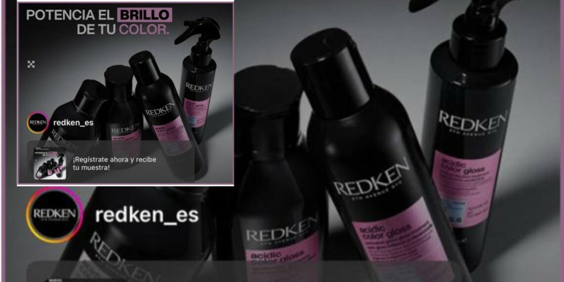 Muestra gratis de Acidic Color Gloss de Redken tratamiento para el cabello