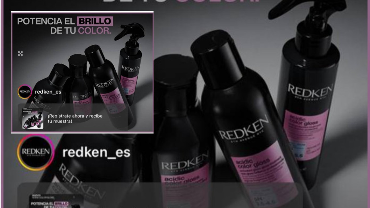 Muestra gratis de Acidic Color Gloss de Redken tratamiento para el cabello