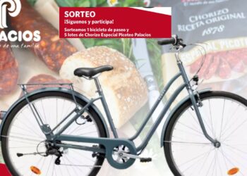 Sorteo Palacios de una Bici de paseo y 5 lotes de sus productos