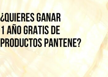 Sorteo  Pantene 1 año de productos gratis para el cabello