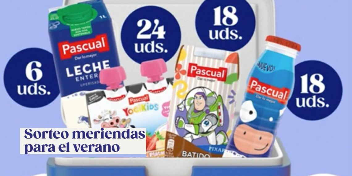 Cómo ganar uno de los 5 lotes de productos de Leche Pascual