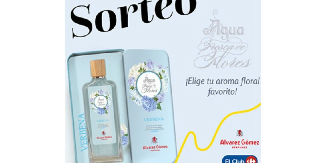 Sorteo  Carrefour de 5 packs de perfumes Álvarez Gómez