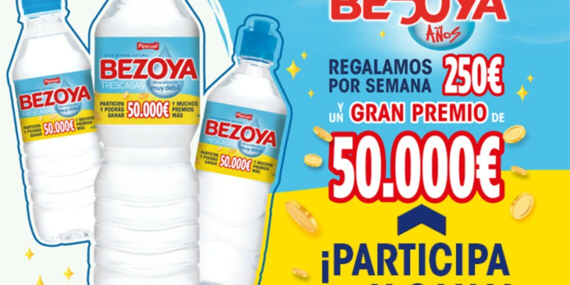 Promoción Bezoya 50 Aniversario: Gana 250 Euros Semanales y un Premio Final de 50.000 Euros