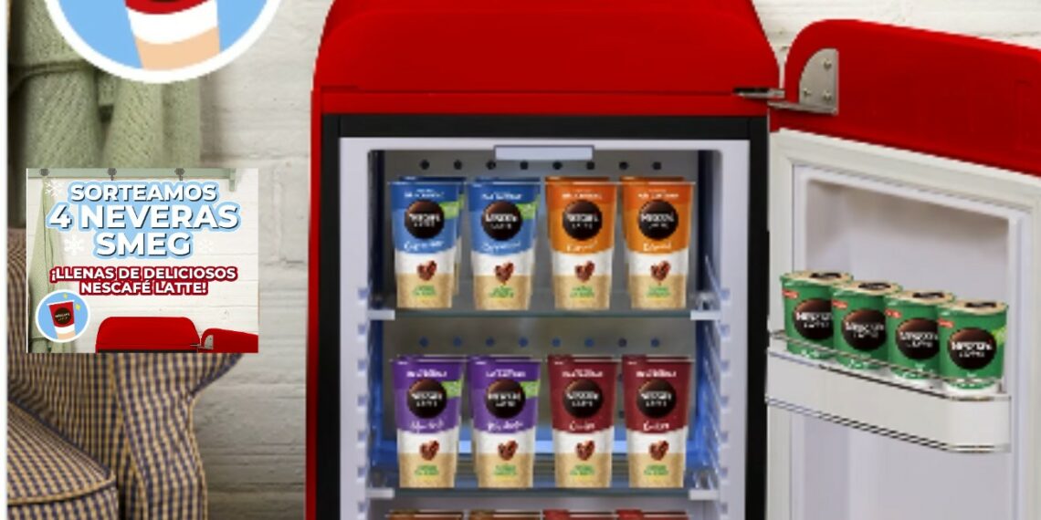 Sorteo Nescafé de 4 Neveras Smeg + Lotes de Cafés