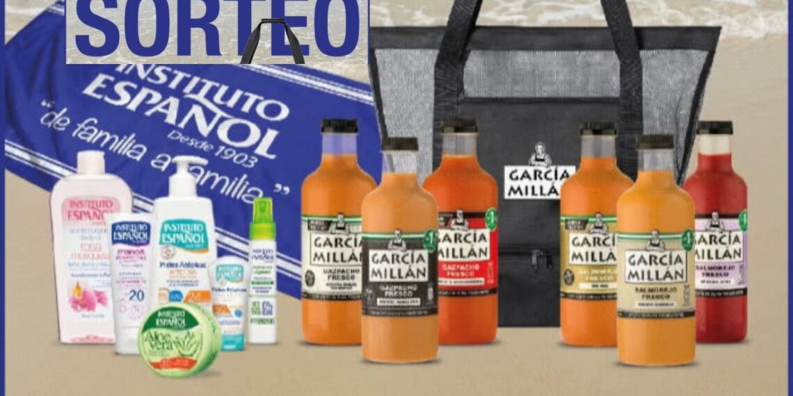 Sorteo de Verano Instituto Español y García Millán de un lote con más de 10 productos