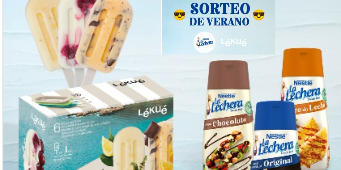 Sorteo de Verano La Lechera y Lékué de 5 kits de productos