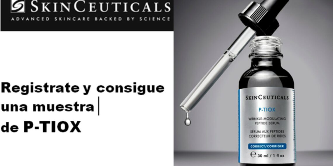 Reparten 500 muestras gratuitas de P-TIOX de SkinCeuticals