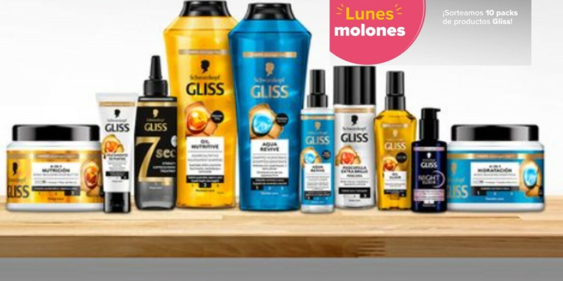 Sorteo  Carrefour 10 packs de productos Gliss