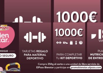 Sorteo El Pozo tarjetas Decathlon y suscripciones a INS Virtual Gym