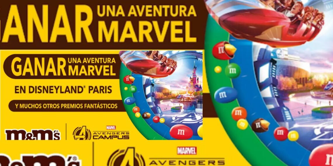 Sorteo de M&M'S 22 Viajes a Disneyland París